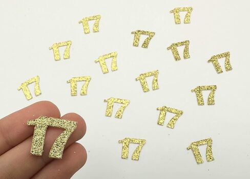 50th Birthday Confetti | 50 Age Confetti | Personalized Year Number Party Decorations, Party Favors, Glitter Gold 50 Years, Birthday Decor (50) in Saudi Arabia