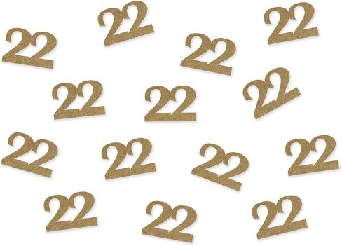 50th Birthday Confetti | 50 Age Confetti | Personalized Year Number Party Decorations, Party Favors, Glitter Gold 50 Years, Birthday Decor (50) in Saudi Arabia