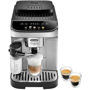 De'Longhi De’Longhi Magnifica Evo Automatic Espresso & Cappuccino Machine with Latte Crema System, 9.45 in. x 17.32 in. x 14.17 in., Chrome