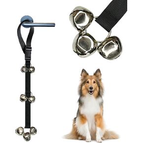 Dog Doorbell,Dog Bell for Door Potty Training,Bell for Dogs to Ring to go Outside,Adjustable Dog Door Bells，Buckle Dog Doorbell- 7 Extra Large Loud DoorBells