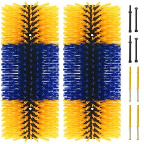 Livestock Scratch Brushes, 2 Pack Horse Scratcher Full Massage Brush Kit, Relieve Itching on the Back of Livestock, Suitable for Livestock, Horse, Cattle, Sheep, Pig