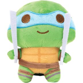 Buckle-Down Nickelodeon Dog Toy, Teenage Mutant Ninja Turtles Leonardo Sword Blue Pet Toy, Plush