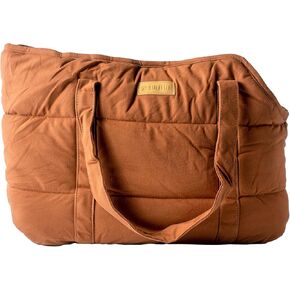 Cozy Plush Pet Carrier Purse - Secure Harness Clip, Lightweight Tote Design for Small Dogs and Puppies