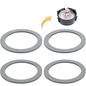 4pcs Blender Gasket for Oster, Blender Gasket O-Ring Rubber Seal Ring Replacement Parts Accessories Compatible with Oster and Osterizer Blender