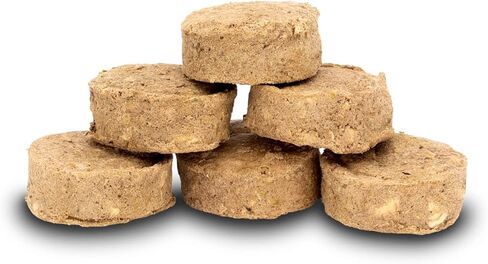 Smallbatch Pets نظام غذائي خام ممتاز مجفف بالتجميد للكلاب، عبوتان، وصفة لحم الضأن، 14 أونصة في كل كيس (إجمالي 28 أونصة)، صنع في الولايات المتحدة الأمريكية، منتجات عضوية، لحم مرفوع بطريقة إنسانية، يرطب ويقدم الفطائر in Kuwait