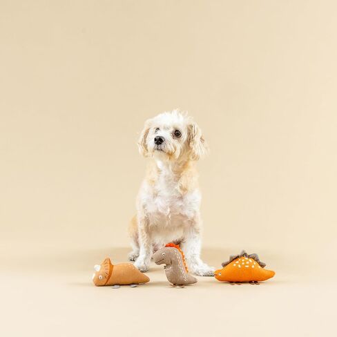 Fringe Studio "Forest Friends Canvas Dog Toy, Mini Toy Set of 3, PetShop Collection (521020) in Saudi Arabia