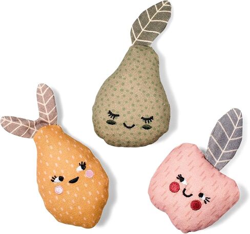Fringe Studio "Forest Friends Canvas Dog Toy, Mini Toy Set of 3, PetShop Collection (521020) in Saudi Arabia