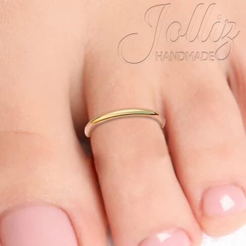 خاتم داينتي تو 18 جرام - 14 قيراط مملوء بالذهب صغير الحجم للنساء - خواتم قابلة للتعديل مملوءة بالذهب عيار 14 قيراط in Kuwait