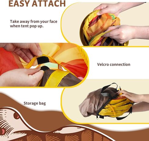 Cat Tunnel Toy and Cubes Combo Cat Tunnels for Indoor Cats Tube with Play Ball,Interactive Crinkle Collapsible Tent for Hiding Hunting and Resting, All in One Set of 3, Pizza in Saudi Arabia