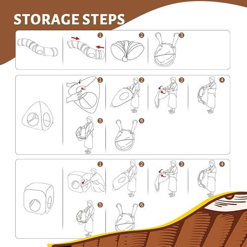 Cat Tunnel Toy and Cubes Combo Cat Tunnels for Indoor Cats Tube with Play Ball,Interactive Crinkle Collapsible Tent for Hiding Hunting and Resting, All in One Set of 3, Pizza in Saudi Arabia
