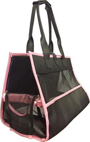Pet Life Posh Paw Fashion Pet Carrier Purse - Designer Dog Carrier with built-in leash securer in Saudi Arabia