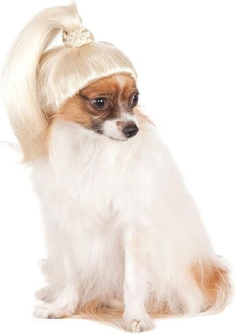 Pet Wig Blonde Ponytail, Small/Medium in Saudi Arabia