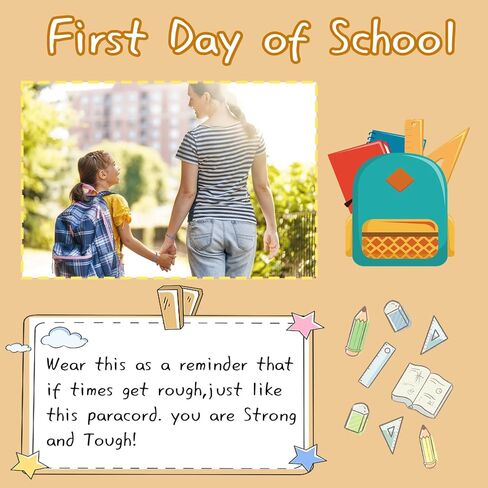 سوار اليوم الأول من رياض الأطفال للأم والابنة، هدايا العودة إلى المدرسة، أساور للأب والابن، أساور متطابقة لعيد الحب، حشوة تخزين عيد الميلاد (أخضر) in Kuwait