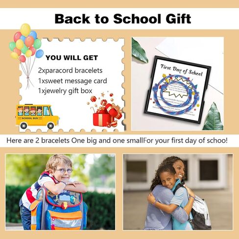 سوار اليوم الأول من رياض الأطفال للأم والابنة، هدايا العودة إلى المدرسة، أساور للأب والابن، أساور متطابقة لعيد الحب، حشوة تخزين عيد الميلاد (أخضر) in Kuwait