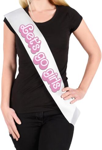 Custom Lets Go Party Sash and President Sash. Perfect for Celebrations and Events (Prime President) in Saudi Arabia