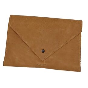 Leather ladies wallet, soft smooth leather. Women's clutch.