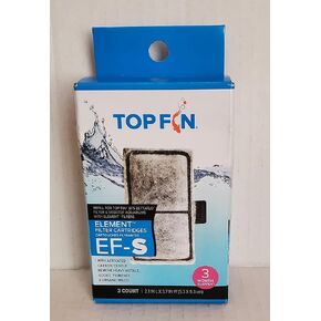 Top Fin EF-S Element Filter Cartridge 3 Month Supply 2.1 in X 3.7 in