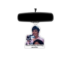Kris You're Doing Amazing Sweetie Meme Funny Air Freshener Gift Car Decor Lavender Scented