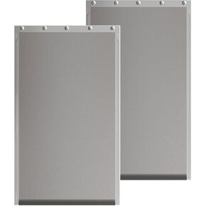 2PACK Large Dog Door Replacement Flaps with Screws - Pet Door Replacement Flap Compatible with Petsafe Freedom Doggie Doors Replacement Flaps PAC11-11039 10 1/8" X 16 7/8", Flexible, No Warped