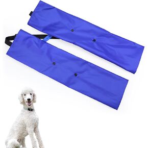 Waterproof Dog Leggings with Adjustable Strap Dogs Leg Covering Protector Dog Waterproof Pee Pants for Poodles Long Haired Dogs on Rainy Days Long Leg Dogs Legging Pants