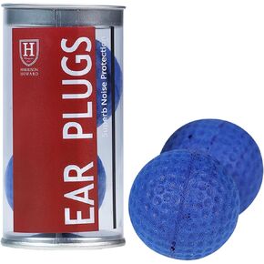 Harrison Howard EaseFit Equestrian Earplugs 4cm Horse Foam Ear Plugs Balls 2 PCS-Navy