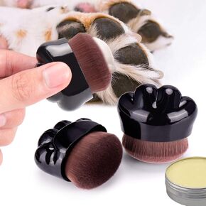 Palksky Dog Paw Pad Balm Brush، قطعتان من أداة تطبيق Paw Balm للكلب، فرشاة مهدئة لمخالب الجرو، فرشاة للعناية بالبشرة بالكلاب، فرشاة زبدة المخالب للكلاب، فرشاة كريم زبدة الأنف للكلاب والقطط in Kuwait