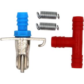 20 Pack of Automatic Rabbit Water Feeder Nipple Waterer Drinkers Automatic Rabbit Watering System Kit for Rabbit Cages