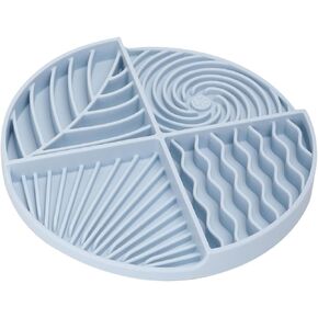 Slow Feeder Dog Bowls, Lick Mat for Dog, Silicone Dog Feeding Bowls with Suction Cups, Pink