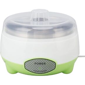 DIY Yogurt Maker Machine, Energy Saving Stainless Steel Container 15W Yogurt Maker Machine for Kitchen (US Plug 110V 1700W)