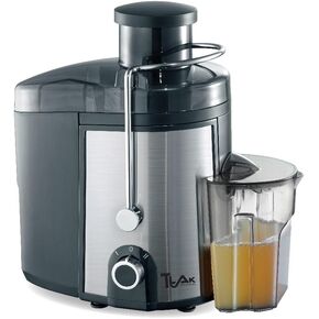 Centrifugal Juicer Extractor Machine 600w Pure Copper 3 Inch Wide Mouth Juicer 2 Speed Setting, Anti-Drip Function, Juice Maker Fruit, Vegetables Stainless Steel, BPA-Free (Black)