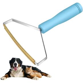 Pet Hair Removal Tool,Cleaner Pro Pet Hair Remover,Cat Hair Remover Multi Fabric Edge and Carpet Rake Scraper -Dog Hair Remover for Rugs,Couch & Pet Towers