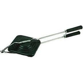 Non-Stick Grilled Sandwich Toaster With Handle, Stovetop Toasted Sandwich Maker Grill Pan For Adults - Black, 16 Inch