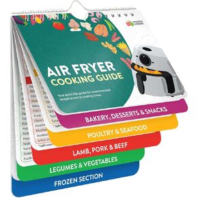 Air Fryer Instant Pot Magnetic Cooking Guides - 7" x 6" Set of 2 - Instant Pot Air Fryer Accessories Cook Books - Airfryer Kitchen Accessories - & Kitchen Gadgets 2024 - Instant Air Fryer Cookbook