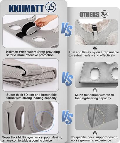 Dog Grooming Hammock,XX-Large Dog Sling for Nail Trimming, Dog Nail Clipper Harness,Dog Restraint Holder for Pet Grooming Suspension Hanger in Saudi Arabia