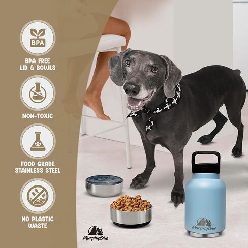 Dog Water Bottle | 32 Oz. Dog Travel Water Bottle | Lid w/Built-in Carabiner | Portable Dog Water Bottle | Portable Dog Water Bowl | Water Bottle for Dogs | Dog Water Bottle Portable in Saudi Arabia