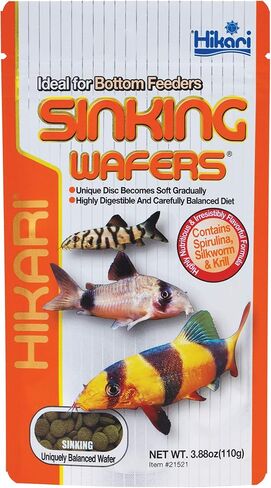 Hikari Tropical Sinking Wafers for Catfish, Loaches and Bottom Feeders 3.88 oz in Saudi Arabia