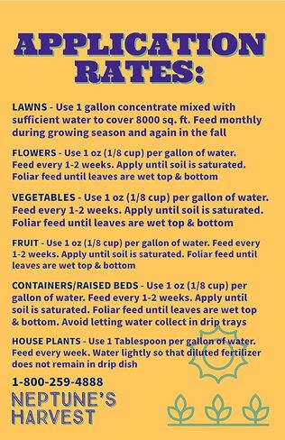 Neptune's Harvest Fish Fertilizer 2-4-1, 36 Ounce in Saudi Arabia