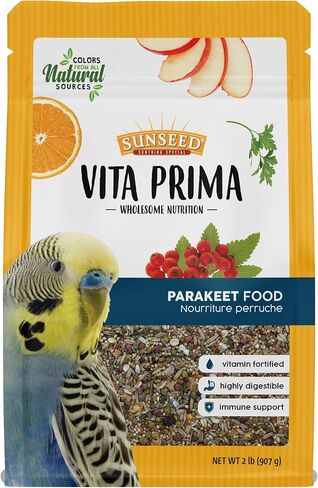 Sunseed Vita Prima Wholesome Nutrition Parakeet Food, 2 LBS in Kuwait
