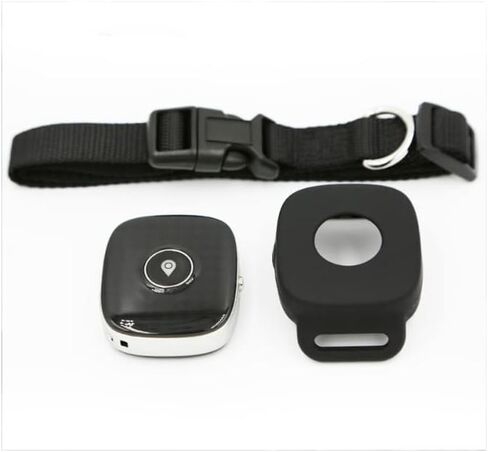 Bundle Pack Q68 PET Tracker- Waterproof,Unlimited Range,LED Collar,SIM Card with Free 1 Month Trial Everything Included (Small, Orange) in Saudi Arabia
