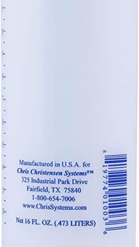 زجاجة خلط كريس كريستنسن لمكيفات شامبو الكلاب المركزة، العريس مثل المحترفين، قياسات سهلة الاستعداد، صنع في الولايات المتحدة الأمريكية، 16 أونصة in Kuwait