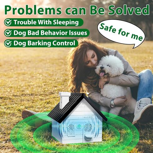 KMOOL Anti Barking Devices, Dog Barking Control Devices,No Bark Bird Box for Dogs, Barking Dog Deterrent, Anti Barking Device for Dogs Indooor Outside in Saudi Arabia