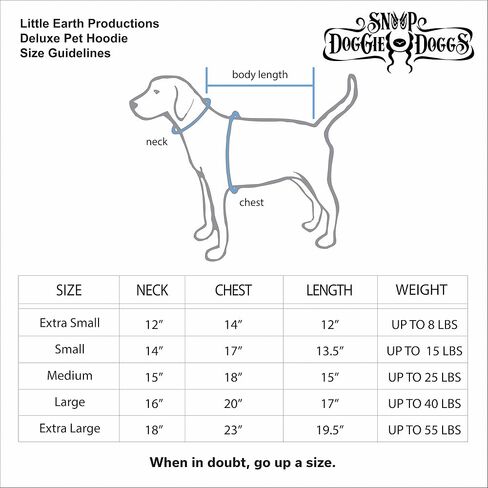 Deluxe Pet Hoodie, Off The Chain, Large in Saudi Arabia