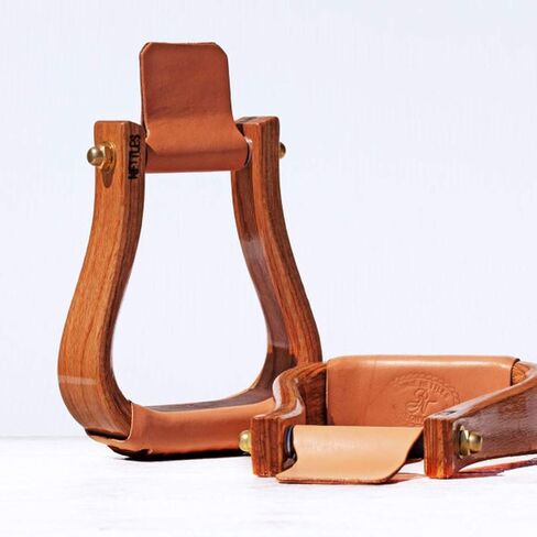 Nettles The Flatbottom Premium Western Stirrup 2." Tread and Regular Size in Saudi Arabia