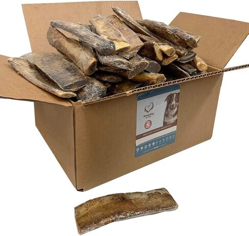 Amazing Dog Treats - Meaty Smoked Rib Bones (10 Count Pack) - Rib Bones for Dogs - Natural Smoked Grass Fed Cattle Rib Bone Dog Chew - Tasty Dog Bone Treat in Saudi Arabia