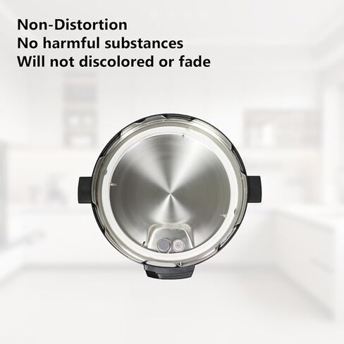 حلقة إغلاق للوعاء الفوري سعة 6 لتر، ملحقات طنجرة الضغط الكهربائية، حلقة إغلاق بديلة خالية من مادة BPA سعة 6 لتر، متوافقة مع أوعية الطبخ الفورية سعة 6 لتر. in Kuwait