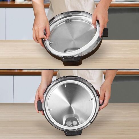 حلقة إغلاق للوعاء الفوري سعة 6 لتر، ملحقات طنجرة الضغط الكهربائية، حلقة إغلاق بديلة خالية من مادة BPA سعة 6 لتر، متوافقة مع أوعية الطبخ الفورية سعة 6 لتر. in Kuwait