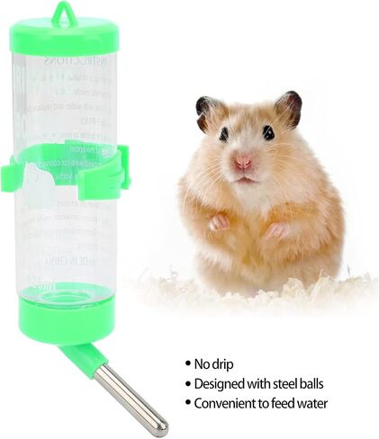 Small Animal Water Bottle, Automatic No Drip Hamster Water Dispenser for Pet Dwarf Hamster Mice Gerbil Rat Chinchillas Guinea Pig Rabbit in Saudi Arabia