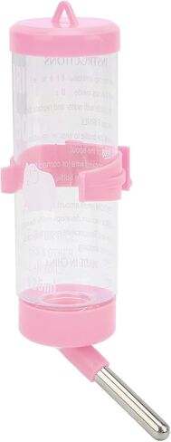 Small Animal Water Bottle, Automatic No Drip Hamster Water Dispenser for Pet Dwarf Hamster Mice Gerbil Rat Chinchillas Guinea Pig Rabbit in Saudi Arabia