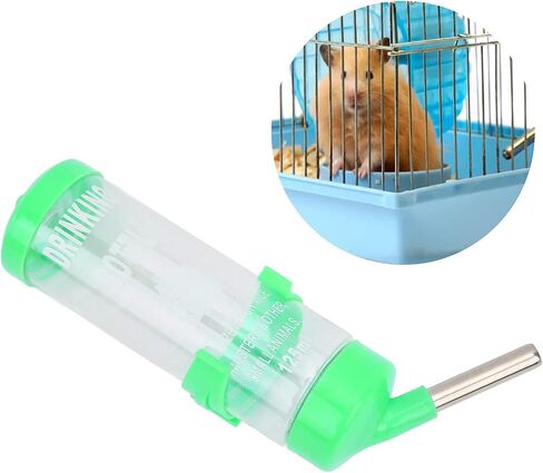 Small Animal Water Bottle, Automatic No Drip Hamster Water Dispenser for Pet Dwarf Hamster Mice Gerbil Rat Chinchillas Guinea Pig Rabbit in Saudi Arabia