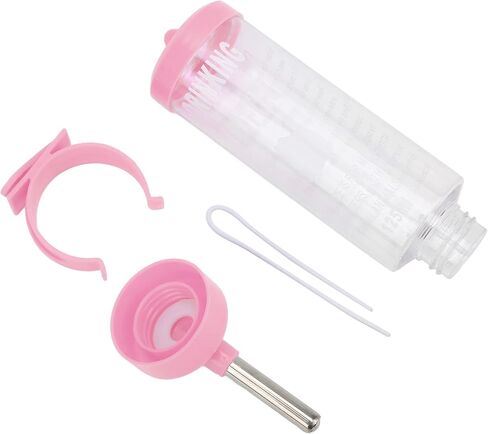 Small Animal Water Bottle, Automatic No Drip Hamster Water Dispenser for Pet Dwarf Hamster Mice Gerbil Rat Chinchillas Guinea Pig Rabbit in Saudi Arabia
